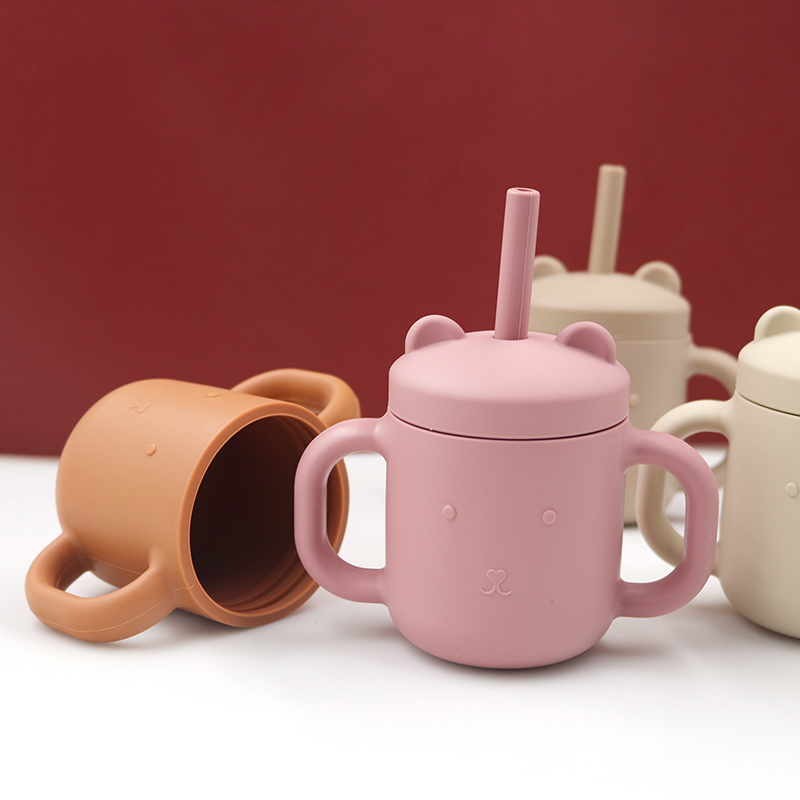 Silicone Straw Cup-9