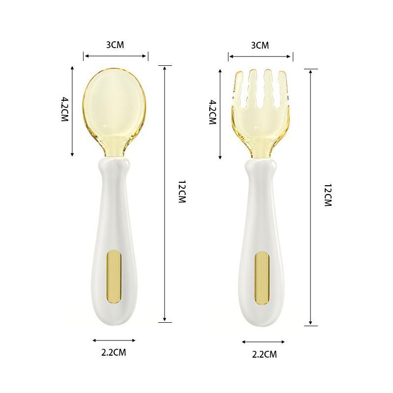 spoon fork set SILICONE+PPSU 3